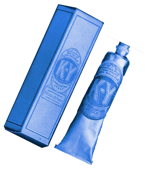 Tube de lubrifiant K-Y datant de 1904