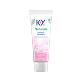 Front facing packshot of K-Y® Lubricant - Naturals® Sensitive Gel 