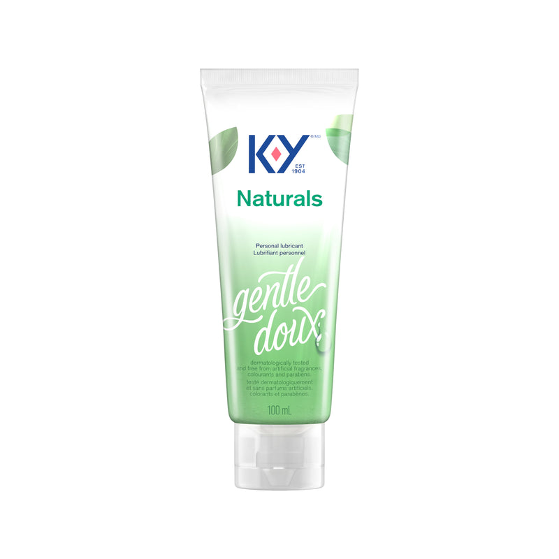 K-Y® LUBRICANT - Naturals® Intimate Gel front side
