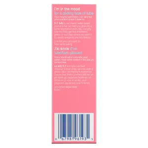 Right side of K-Y Lubricant - Gel 57 g box/Côté droit d’une boîte de lubrifiant K-Y — Gel (57 g)