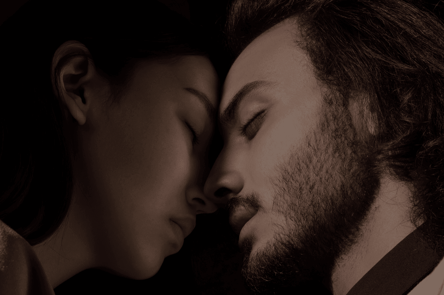 A couple getting close and about to have great sex with K-Y lubricant