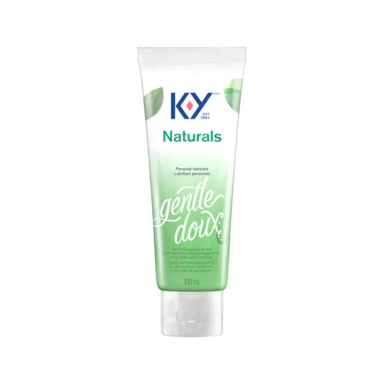 Front of K-Y Lubricant - Naturals Intimate Gel